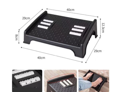 Ergonomic Massage Roller Footrest
