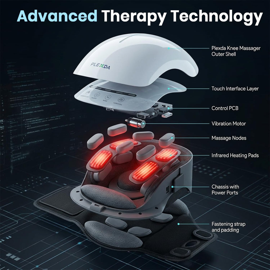 Premium Cordless Knee Massage System