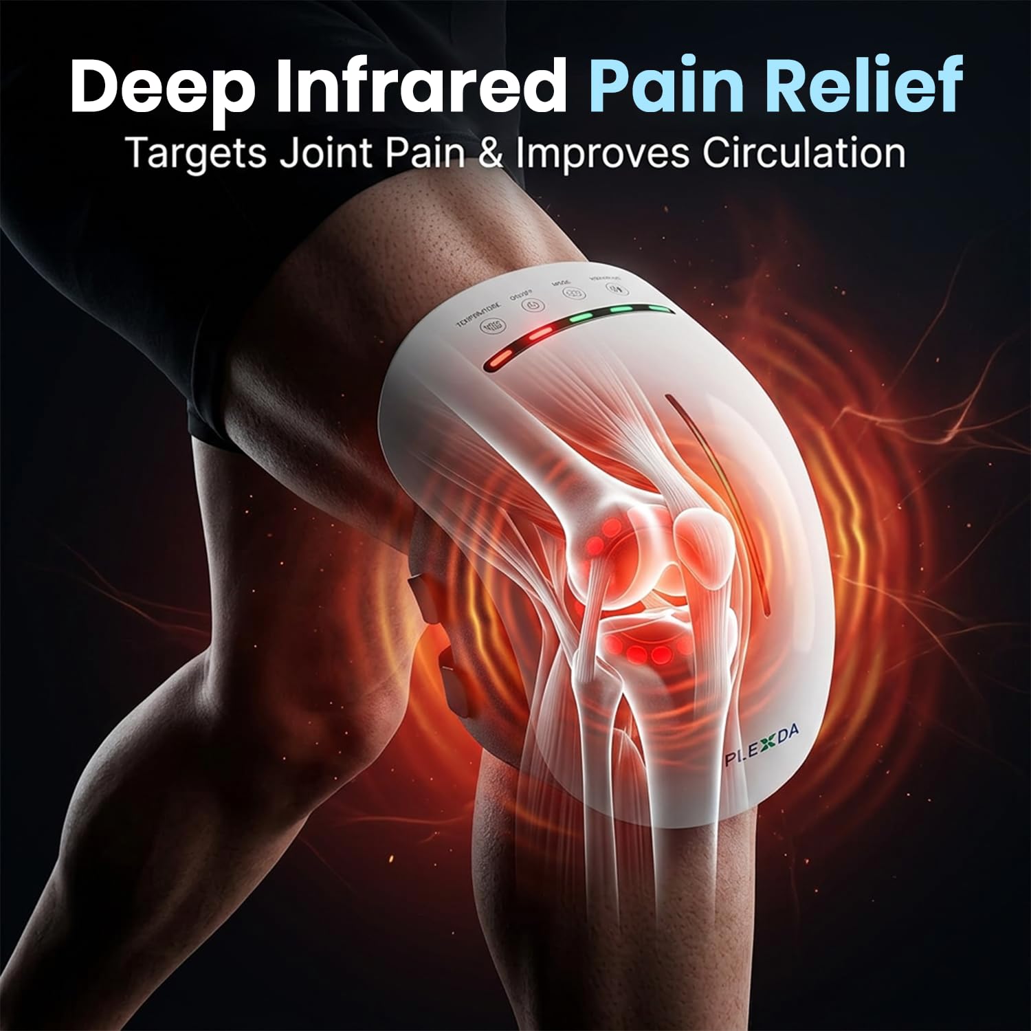 Premium Cordless Knee Massage System